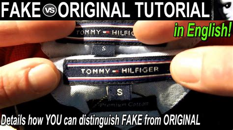 how to spot a fake tommy hilfiger bag|is tommy hilfiger a scam.